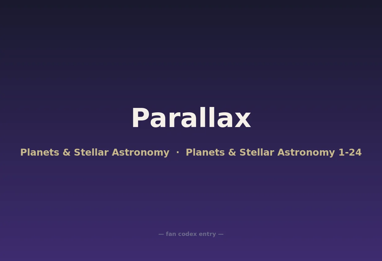 Parallax